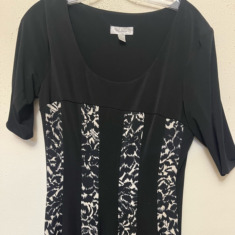 Dress barn half sleeve dress